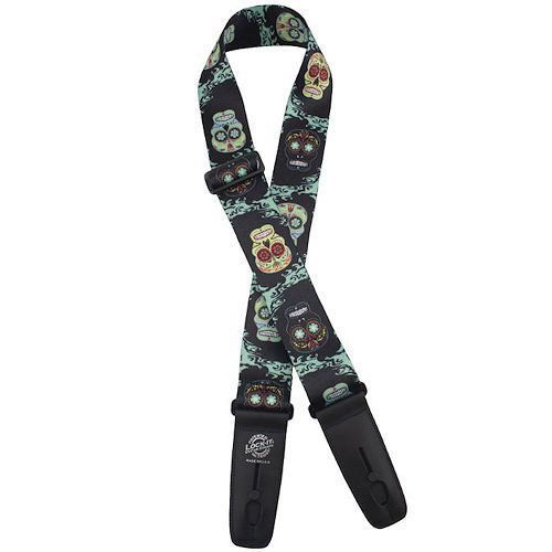 Sugar Skull - Lock-It Straps Plush Poly Series