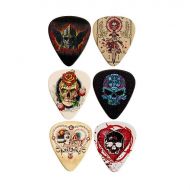 ALCHEMY PICKS - SKULLS - Heavy - 6-PACK
