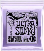 Ernie Ball Ultra Slinky Nickel Wound Electric Guitar Strings, 10-48 Gauge