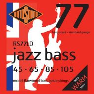 Rotosound Jazz Bass RS77LD 4-string Flat-wound Monel Bass Strings